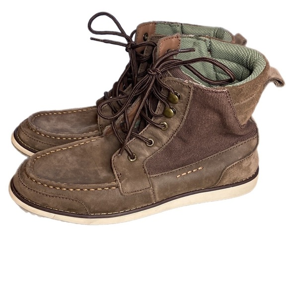 SPERRY DOCKYARD BOOT oiled leather and canvas - Picture 7 of 11